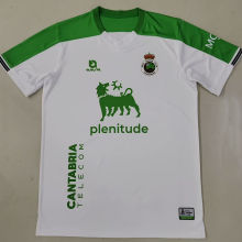 2024/25 Racing Santander Home White Fans Soccer Jersey 桑坦德竞技