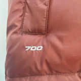 1996 THE N FACE Brown Vest Down Jackets