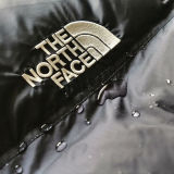 1996 THE N FACE Brown Vest Down Jackets
