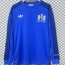 M Utd George BEST Blue Retro Soccer Jersey