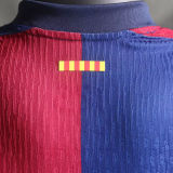 2024/25 BA Home Player Version Soccer Jersey 胸前 长广告