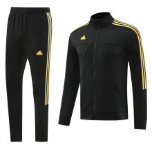 2024/25 Ad~ Black Jacket Tracksuit