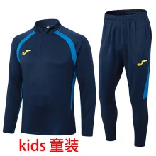 2025 JOMA Sapphire Blue Kids Sweater Tracksuit