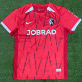 2024/25 Freiburg Home Red Fans Soccer Jersey