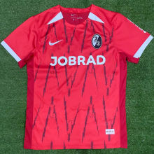 2024/25 Freiburg Home Red Fans Soccer Jersey