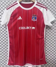 2024/25 Colo-Colo Third Red Women Soccer Jersey 女