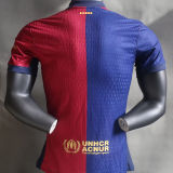 2024/25 BA Home Player Version Soccer Jersey 胸前 长广告