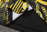 2025 Brazil Yellow Kids Sweater Tracksuit
