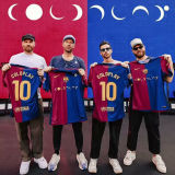 2024/25 BA Home Player Version Soccer Jersey 胸前 长广告