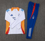 2025 Nottingham Forest White Sweater Tracksuit