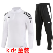2025 Ad~ White Kids Sweater Tracksuit