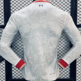 2024/25 LFC Third White Player Version Long Sleeve Soccer Jersey