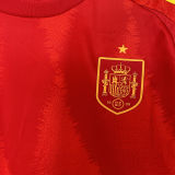 LAMINE YAMAL #10 Spain 1:1 Quality Home Red Fans Jersey 2024/25 ★★