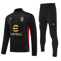 2025 AC Black Sweater Tracksuit