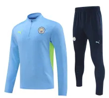 2025 Man City Sky Blue Sweater Tracksuit