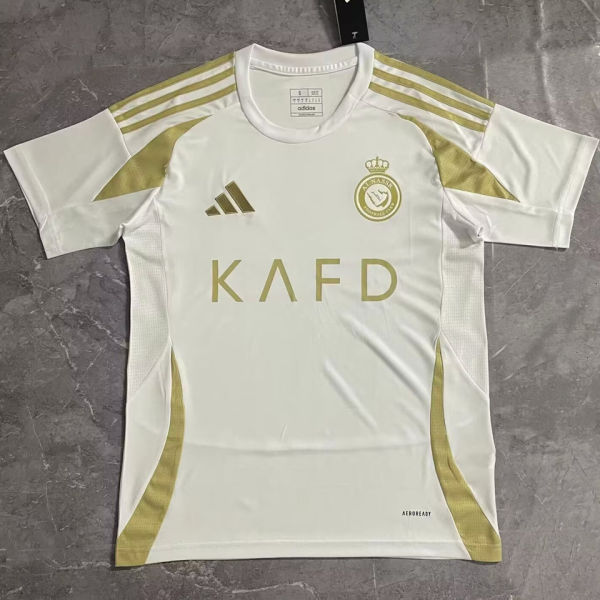 2024/25 Al Nassr Third White Fans Soccer Jersey
