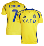2024/25 Al Nassr Home Yellow Fans Soccer Jersey