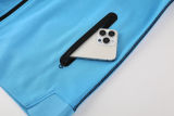 2025 NK~ Blue Hoody Zipper Jacket Windbreaker