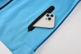 2025 NK~ Blue Hoody Zipper Jacket Windbreaker