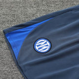 2025 In Milan Blue Vest Training Jersey(A Set)