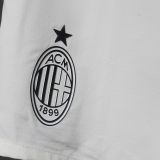 2024/25 AC Milan Away White Player Version Shorts Pants 球员版 黑标
