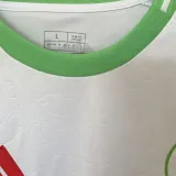 2025 Algeria Home White Fans Soccer Jersey