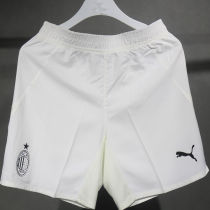 2024/25 AC Milan Away White Player Version Shorts Pants 球员版 黑标