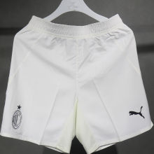 2024/25 AC Milan Away White Player Version Shorts Pants 球员版 黑标