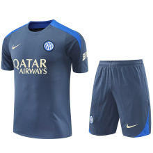 2025 In Milan Blue Training Jersey(A Set)