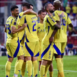 RONALDO #7 Al Nassr Home Yellow Fans Jersey 2024/25 (Cup Font 杯赛字体) ★★