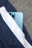2025 Ad~ Sapphire Blue Sweater Tracksuit
