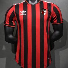 2025 AC Home Retro Style Player Version Soccer Jersey