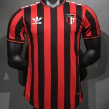2025 AC Home Retro Style Player Version Soccer Jersey