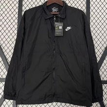 2025 NK~ Black Windbreaker