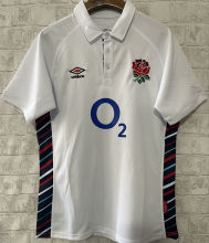 2024/25 England Home White Rugby POLO Shirt 英格兰 有领