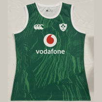 2025 Irish IRFU Home Green Rugby Vest Shirt Ireland爱尔兰