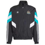 2024/25 Newcastle Black Windbreaker （Logo is no embroidery）
