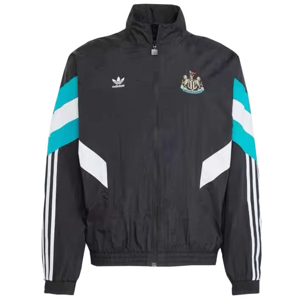 2024/25 Newcastle Black Windbreaker （Logo is no embroidery）