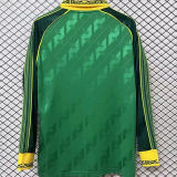 2025 Celtic Green Retro Style Long Sleeve Soccer Jersey