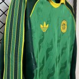 2025 Celtic Green Retro Style Long Sleeve Soccer Jersey