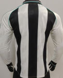 2025 Newcastle Retro Style Player Version Long Sleeve Soccer Jersey
