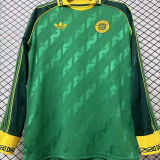 2025 Celtic Green Retro Style Long Sleeve Soccer Jersey