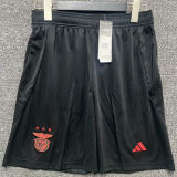 2024/25 Benfica Away Black Shorts Pants