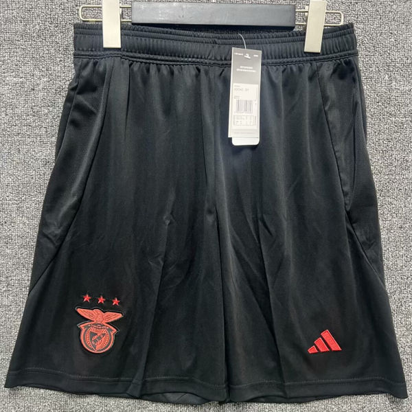 2024/25 Benfica Away Black Shorts Pants