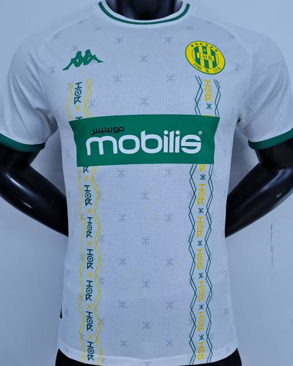 2024/25 JS Kabylie Away White Player Version Soccer Jersey 卡比利亚