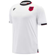 2025 Albania Away WhiteFans Soccer Jersey 阿尔巴尼亚