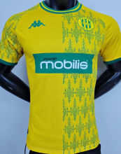 2024/25 JS Kabylie Home Yellow Player Version Soccer Jersey 卡比利亚
