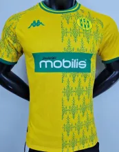 2024/25 JS Kabylie Home Yellow Player Version Soccer Jersey 卡比利亚