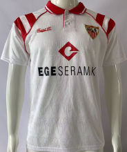 1992/93 Sevilla FC Home White Retro Soccer Jersey 带胸前广告版