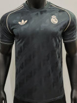2025 RM Special Edition Black Retro style Player Version Soccer Jersey